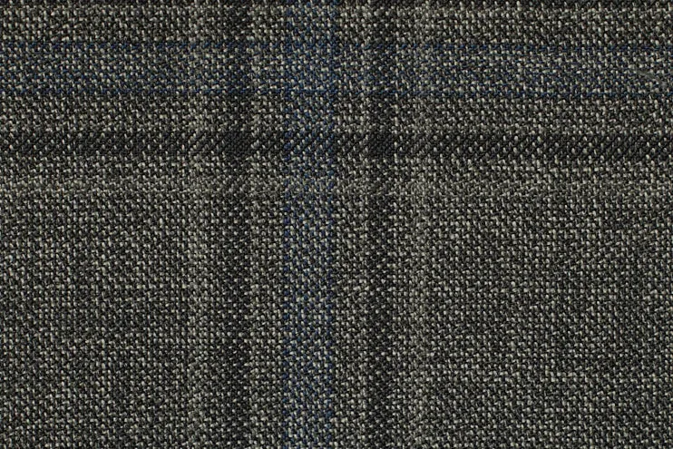 Classic Fit Grey Sharkskin Check Suit ST-404
