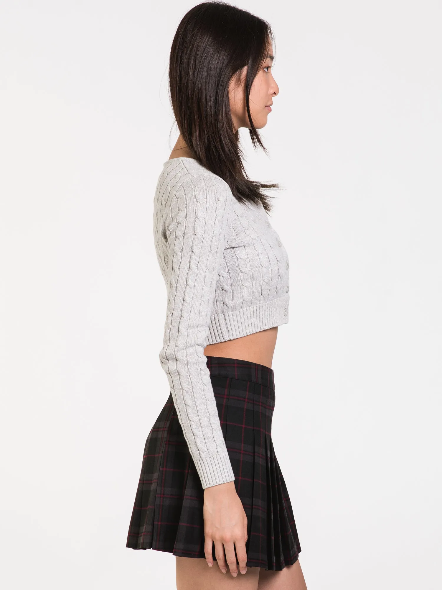 HARLOW JULIETTE CABLE CARDI MIX - CLEARANCE