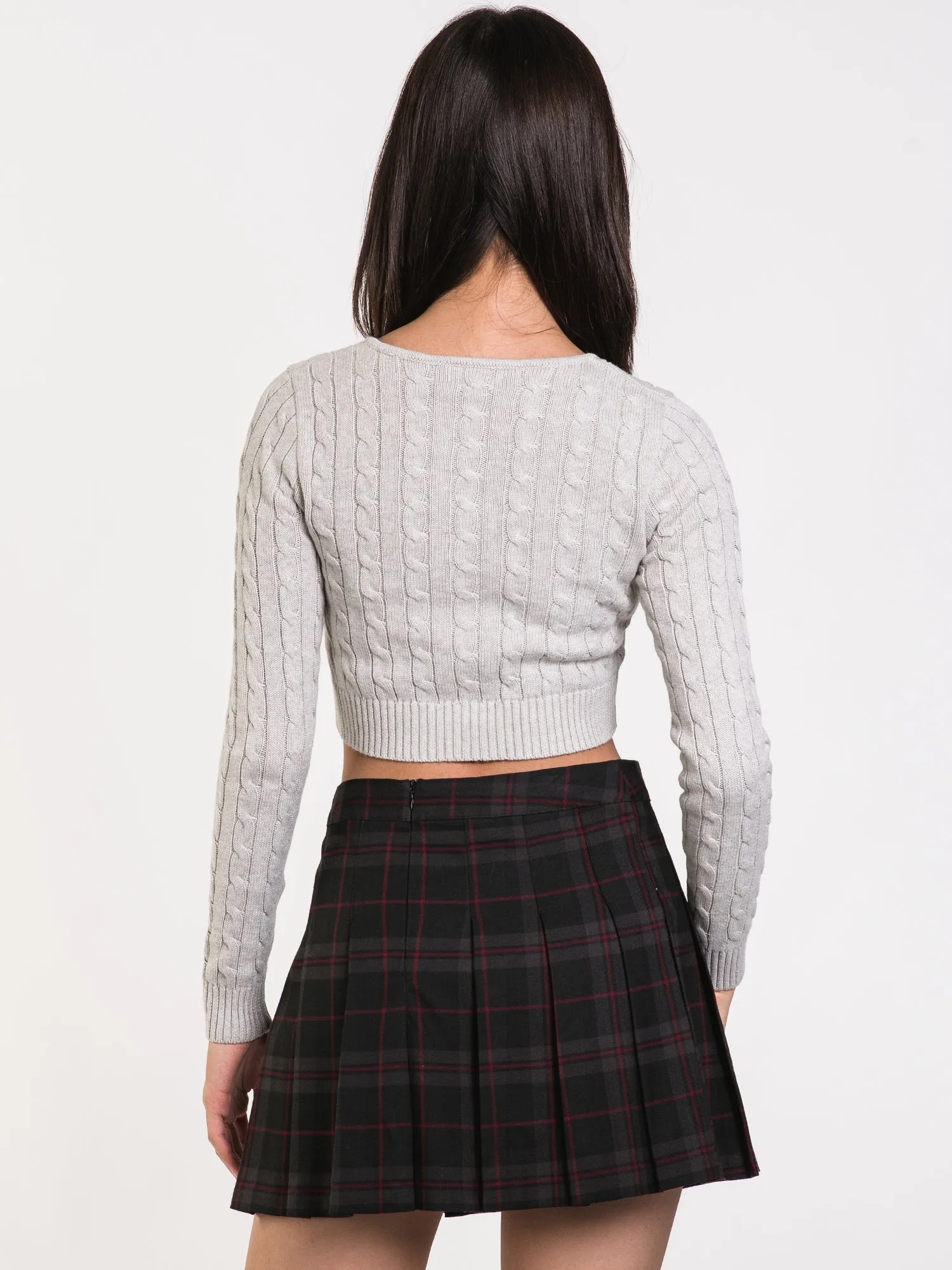 HARLOW JULIETTE CABLE CARDI MIX - CLEARANCE