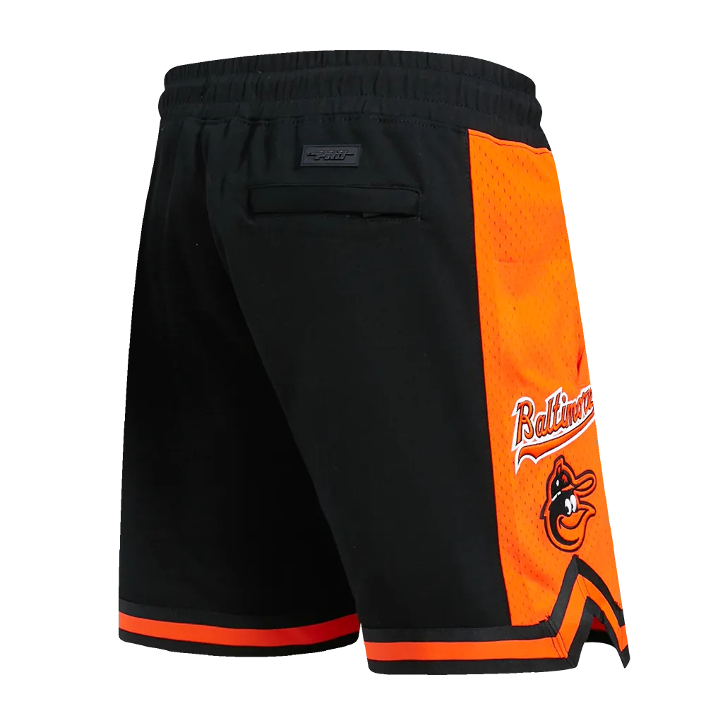 MLB BALTIMORE ORIOLES RETRO CLASSIC MEN'S 2.0 SHORT (BLACK/ORANGE)