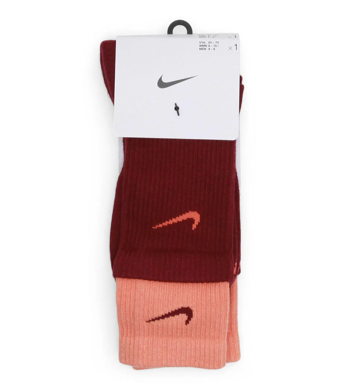Nike Everyday Plus Cushioned Crew Socks Maroon