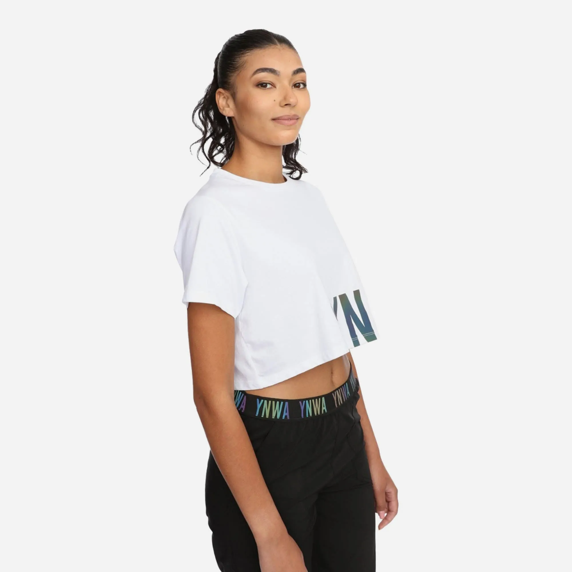 Áo Crop-Top Nữ Lfc Ynwa - Trắng