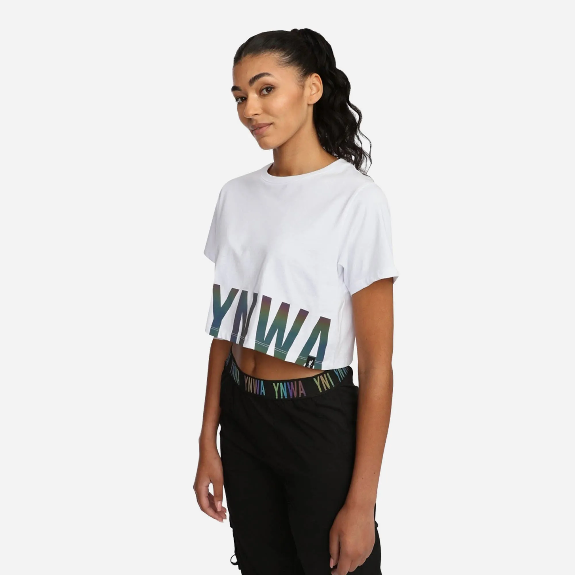 Áo Crop-Top Nữ Lfc Ynwa - Trắng