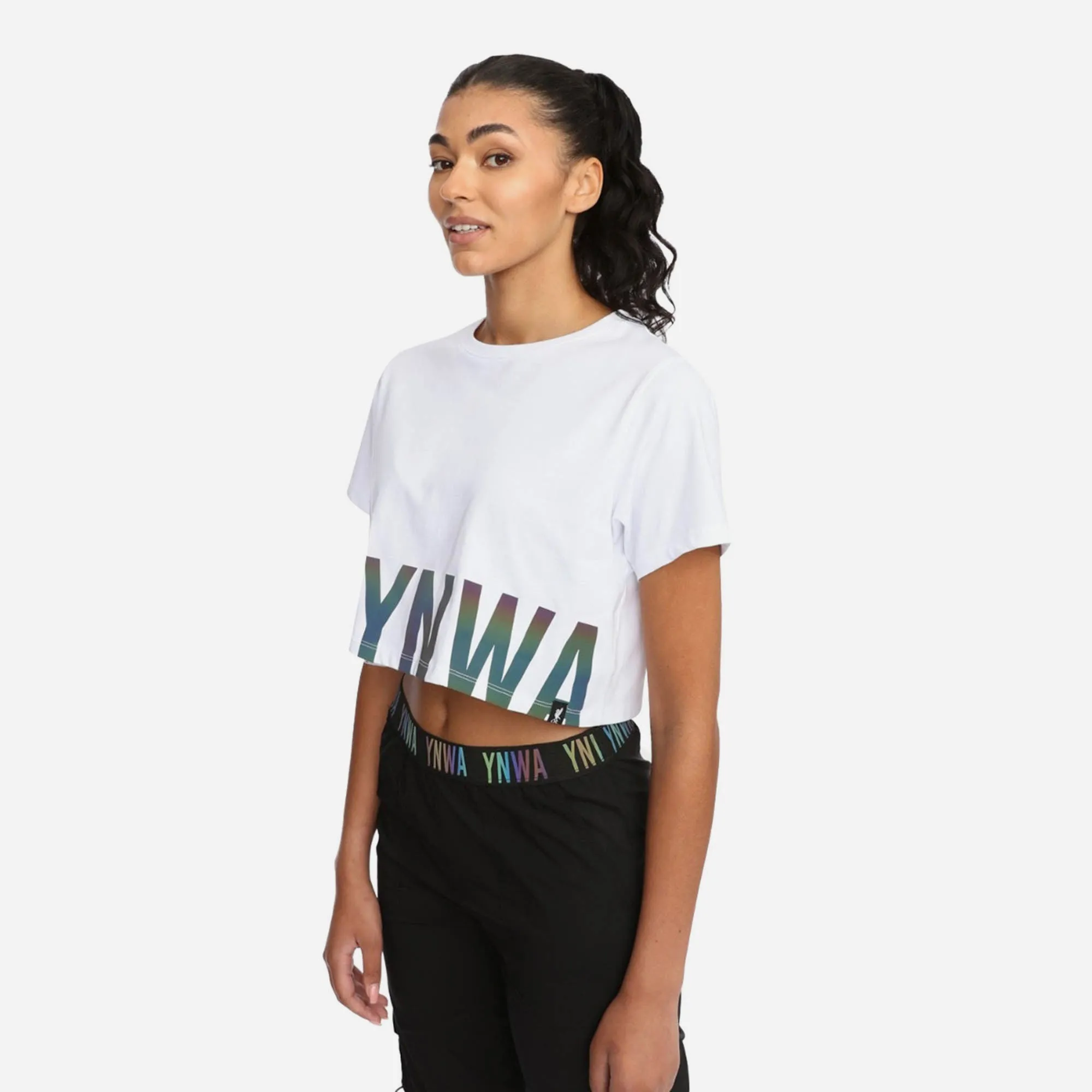 Áo Crop-Top Nữ Lfc Ynwa - Trắng