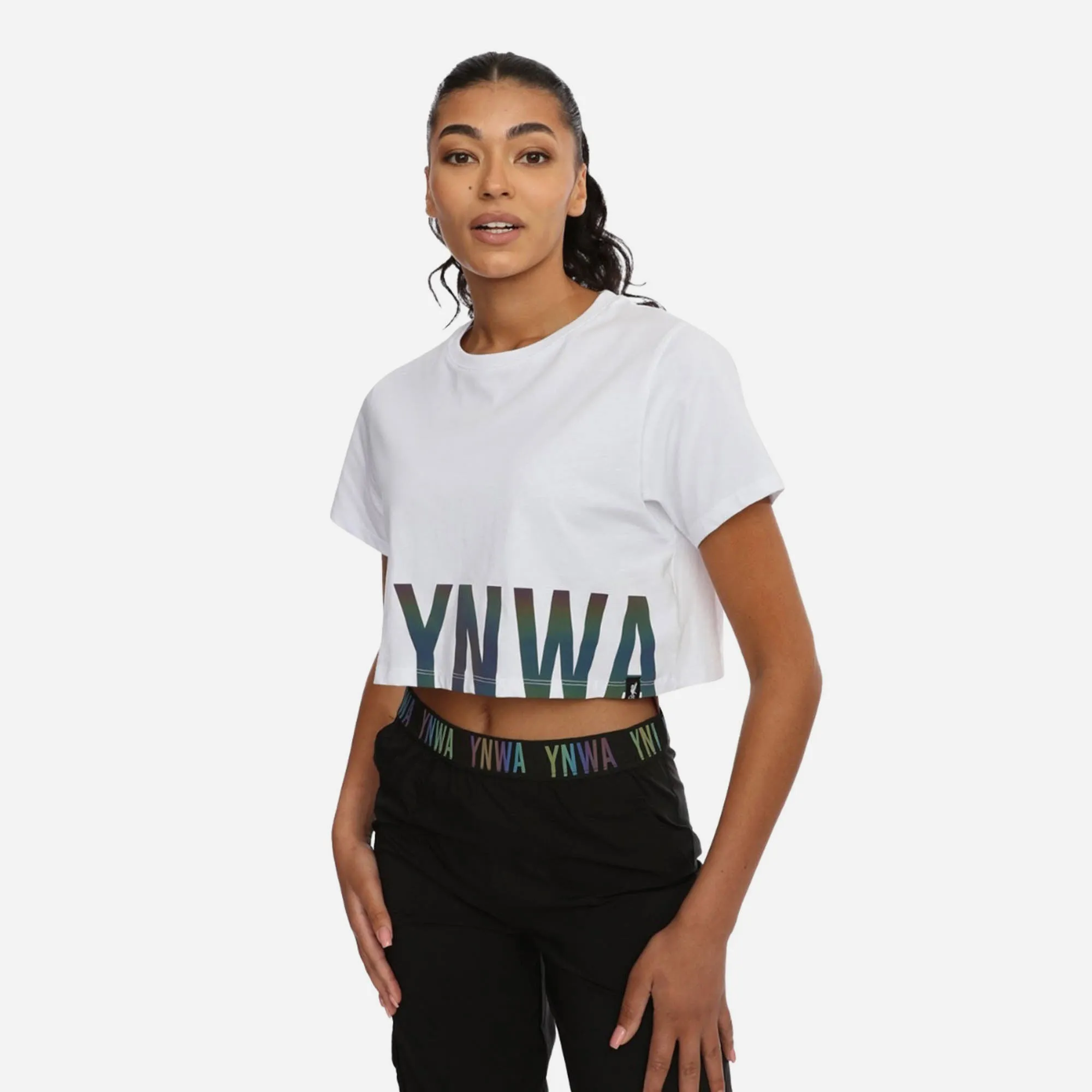 Áo Crop-Top Nữ Lfc Ynwa - Trắng