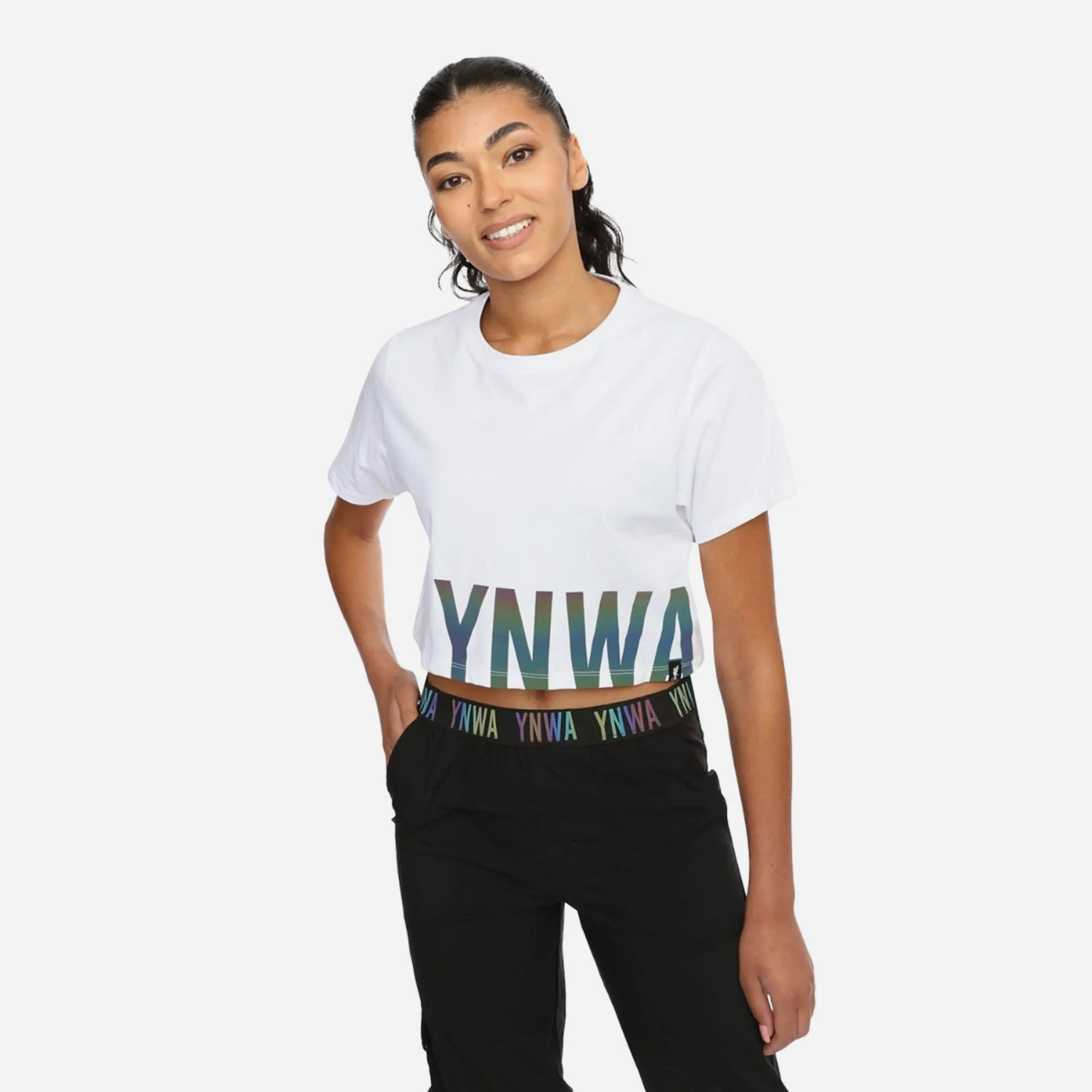 Áo Crop-Top Nữ Lfc Ynwa - Trắng